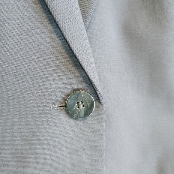 Boss Hugo Boss Women's Jabina Wool Blend Jacket Sz 10 Minimalist Classic Preppy - Picture 2 of 14